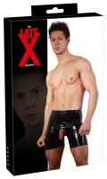Latex Herren Pants schwarz