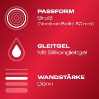 Durex Gef&uuml;hlsecht extra gro&szlig; 8