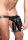 Leder String 2 Dildos