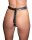 Leder String 2 Dildos