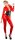 Latex Catsuit rot