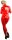 Latex Catsuit rot