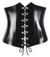 Latex Mieder schwarz