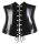 Latex Mieder schwarz