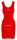 Latex Minikleid rot