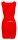 Latex Minikleid rot