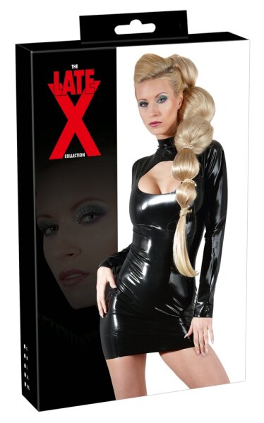 Latex Kleid Loch