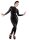 Latex Catsuit schwarz
