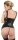 Latex Strapshemd schwarz
