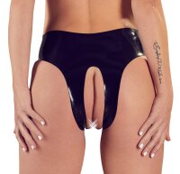 Latex Slip schwarz