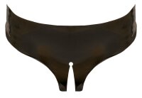 Latex Slip schwarz
