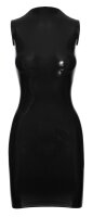 Latex Minikleid schwarz