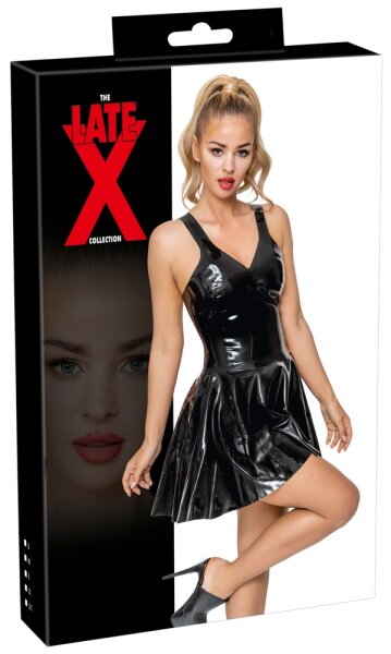 Latex Minikleid