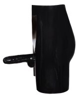 Latex Herren Slip schwarz