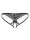 Picantina Crotchless Thong schwarz