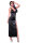Langes Kleid CR4164 schwarz
