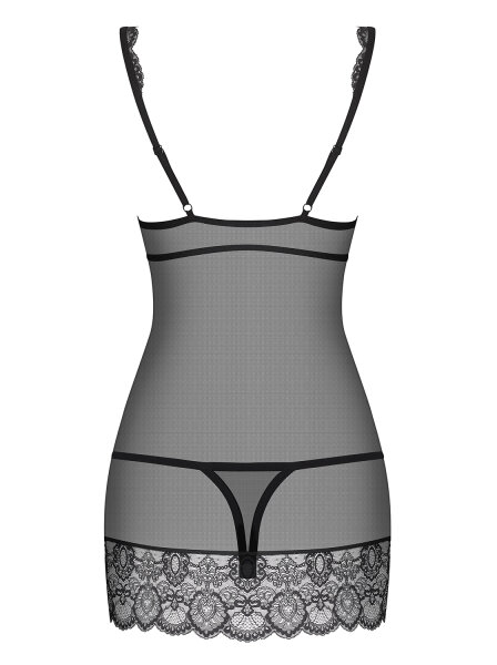 853-CHE-1 Chemise schwarz