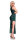 Langes Kleid CR4445 gr&uuml;n