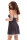 Babydoll CR4459 schwarz/wei&szlig;