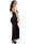 Langes Kleid CR4705 schwarz