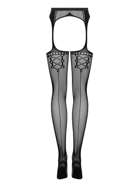 Garter Stockings S314 schwarz