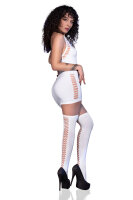 Minikleid CR4397 neonwei&szlig;